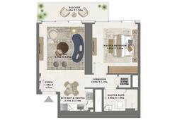 1 bedroom apartment
